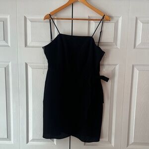 Altard State Black Mini Dress with Bow